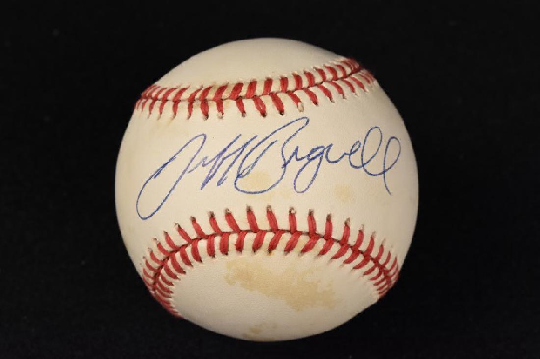 Jeff Bagwell Single Signed Baseball (1 of 4)