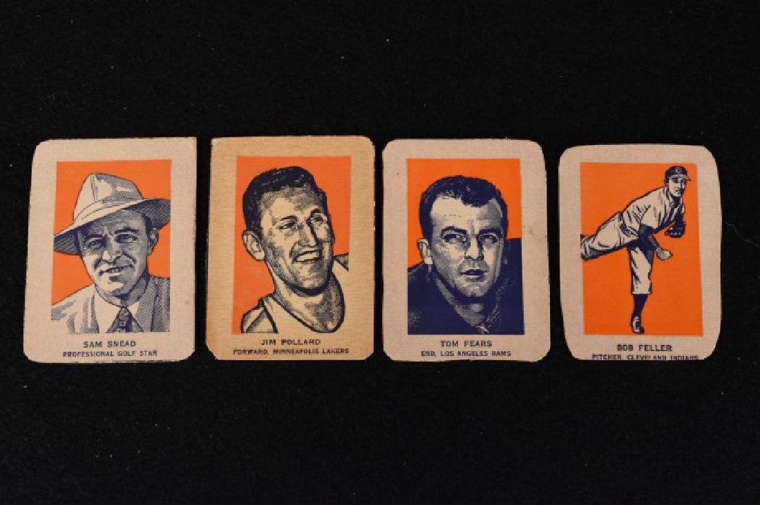 (4) 1952 Wheaties Sports Cards (1 of 3)