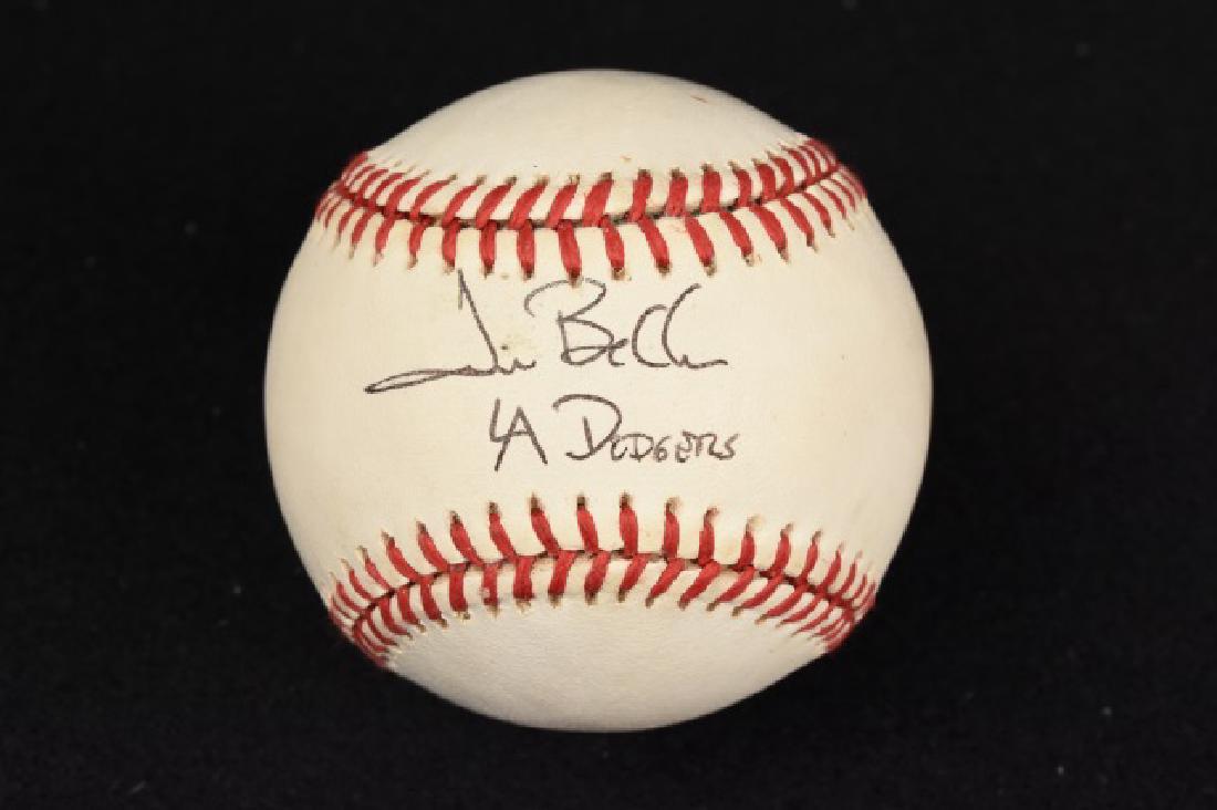 Tim Belcher LA Dodgers Singed Baseball (1 of 4)