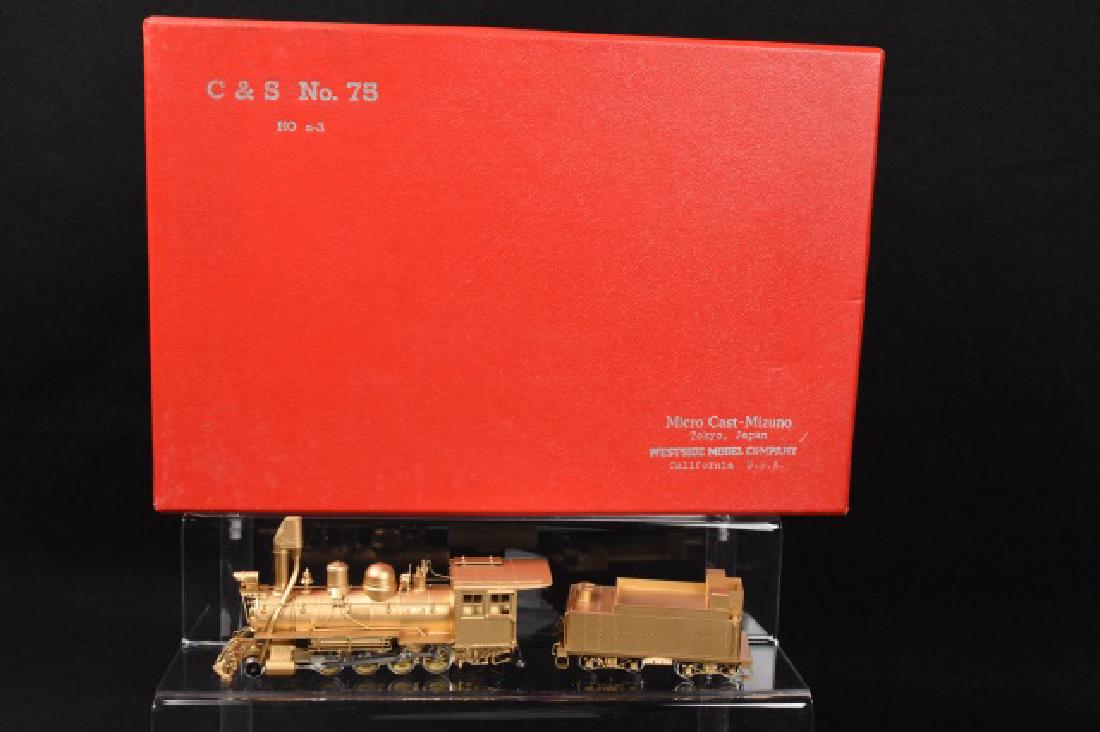 Westside Model Co. C & S Engine 75 2-8-0 HO Scale (1 of 4)