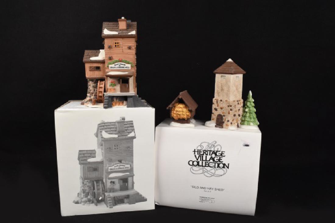 (2) Dept. 56 Heritage Village Dickens' Buildings (1 of 4)