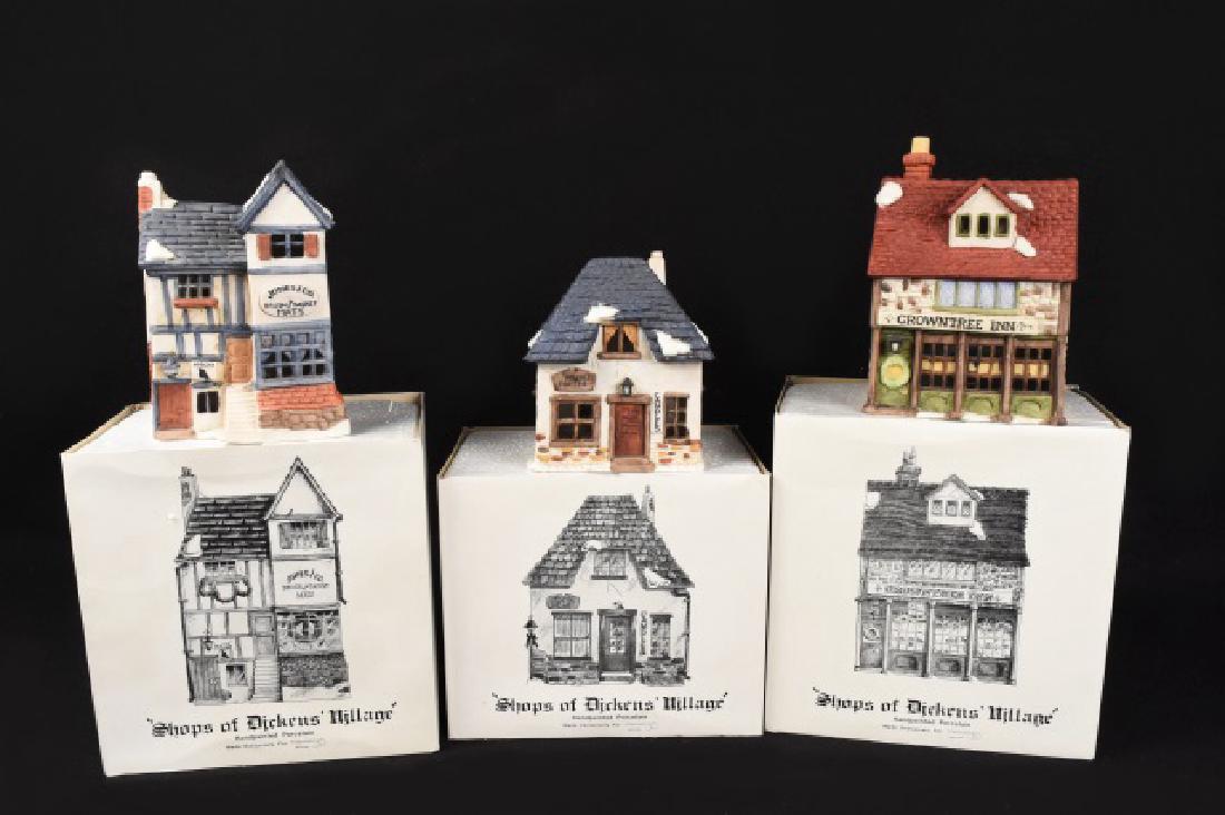 (3) Dept. 56 "Shops of Dickens' Village" Buildings (1 of 5)