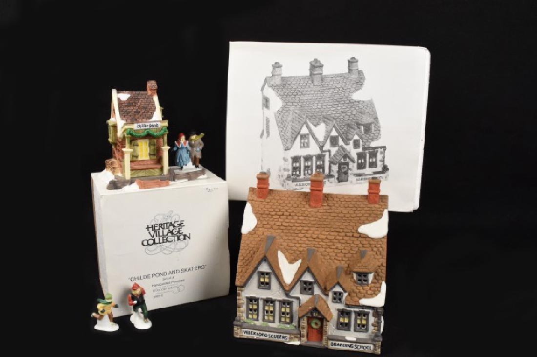 (2) Dept. 56 Village Buildings (1 of 6)