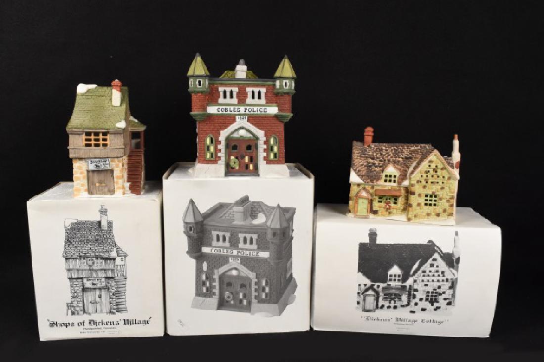 (3) Dept. 56 Dickens' Village Buildings (1 of 5)