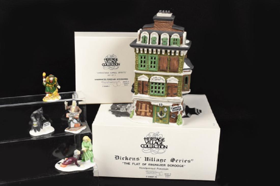 Dept. 56 Dickens' Village Flat of Ebenezer Scrooge (1 of 9)