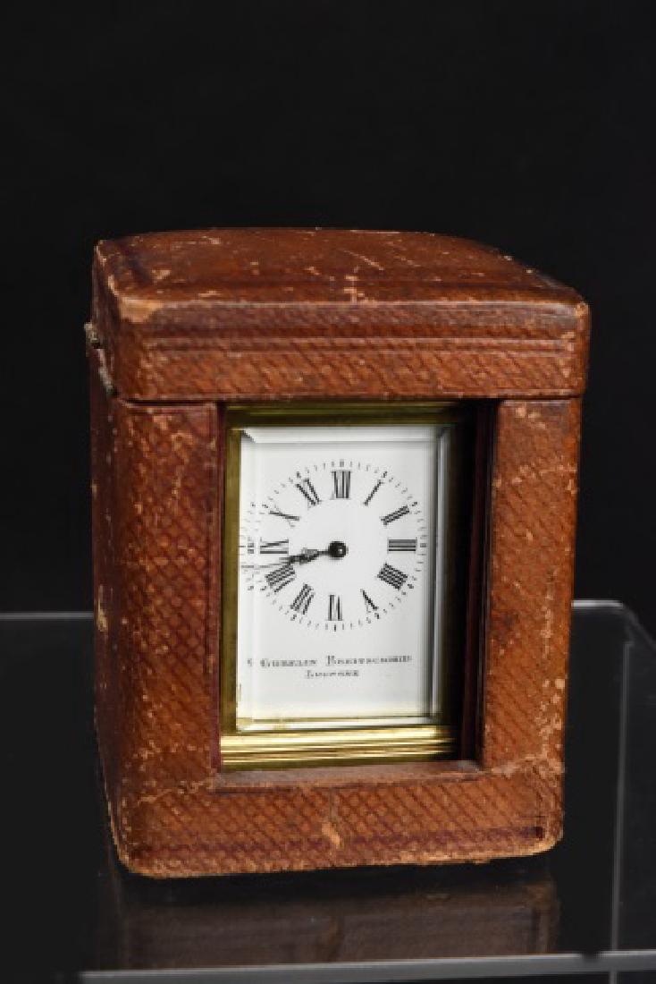 Gubelin Breitschmid portable clock, 2.75" H (1 of 6)