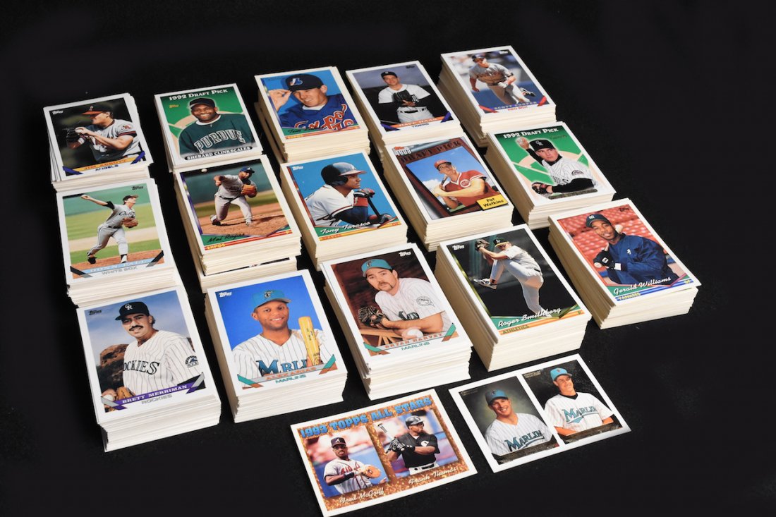 (800+/-) 1993 Topps Series 2 Baseball Cards (1 of 6)