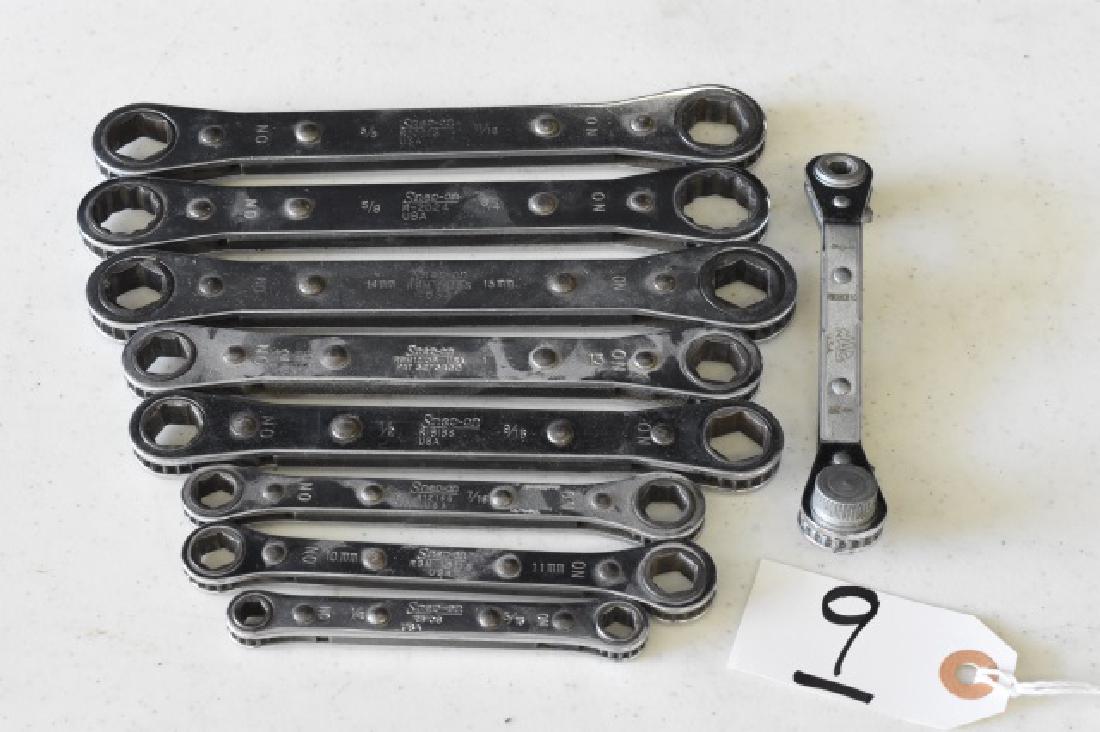 (9) Snap-on ratchet wrenches (1 of 4)