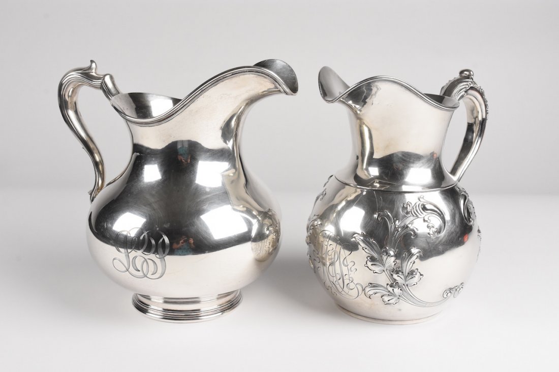 Sterling Silver Pitchers - 49 ozt (1 of 9)