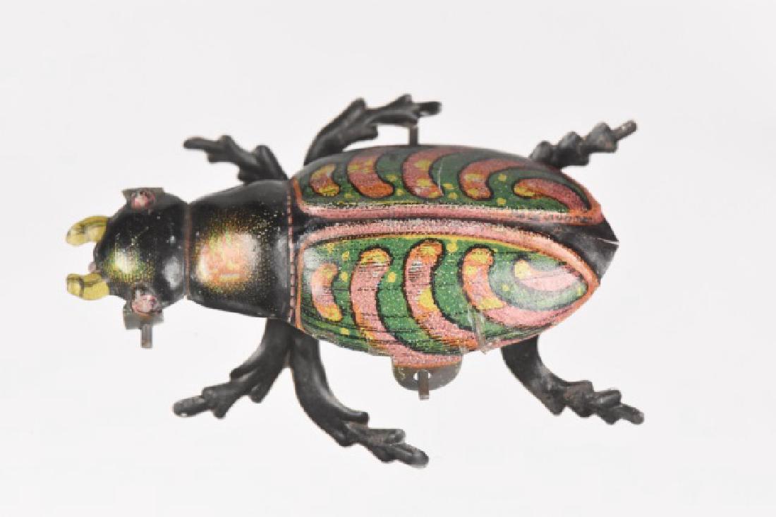 RARE Tin Litho Germany beetle bug wind-up (1 of 6)