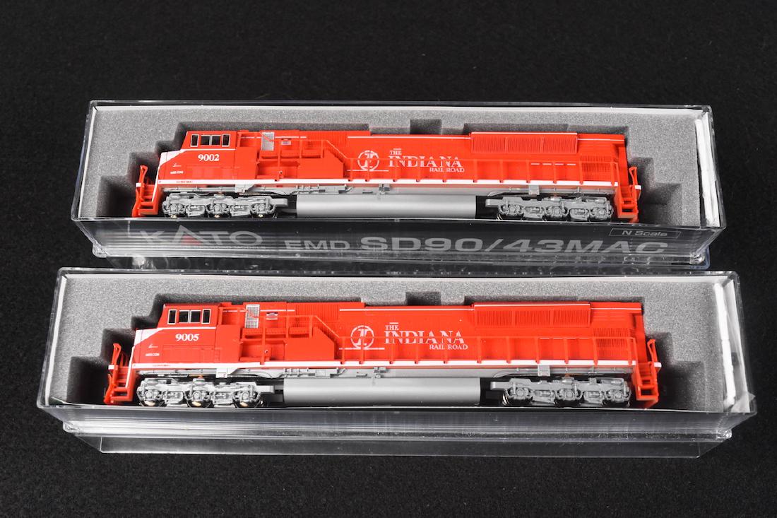 N Scale Kato SD 90/43 MAC IN Rail Road (1 of 7)