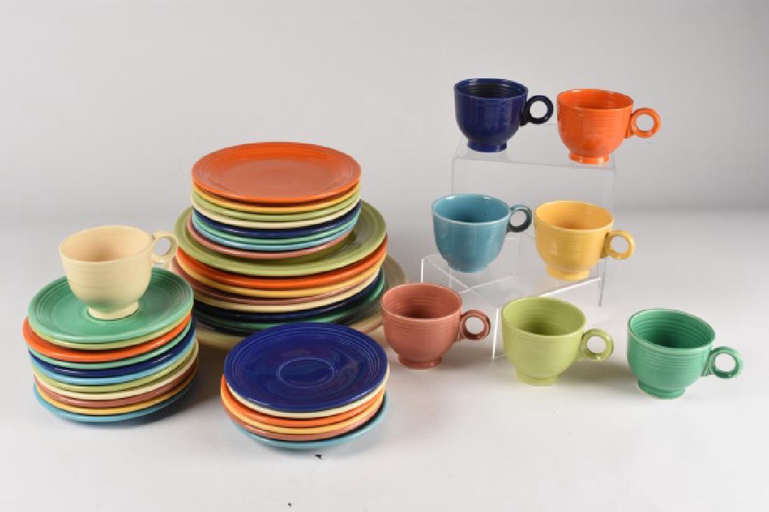 42 pc. Fiesta Dinnerware Set, vintage (1 of 5)