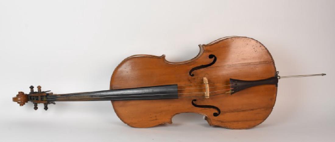 Unmarked Vintage Cello Instrument (1 of 8)