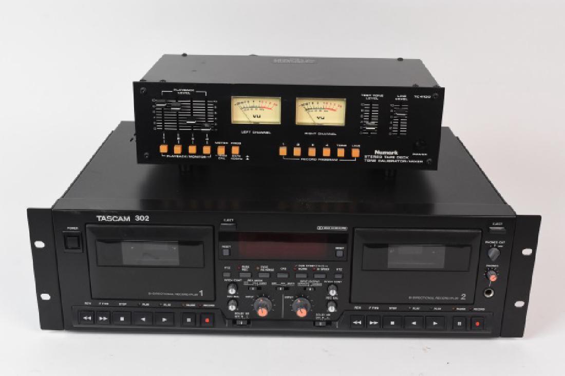Tascan 302 Tape Deck and Numark TC4100 Mixer (1 of 9)
