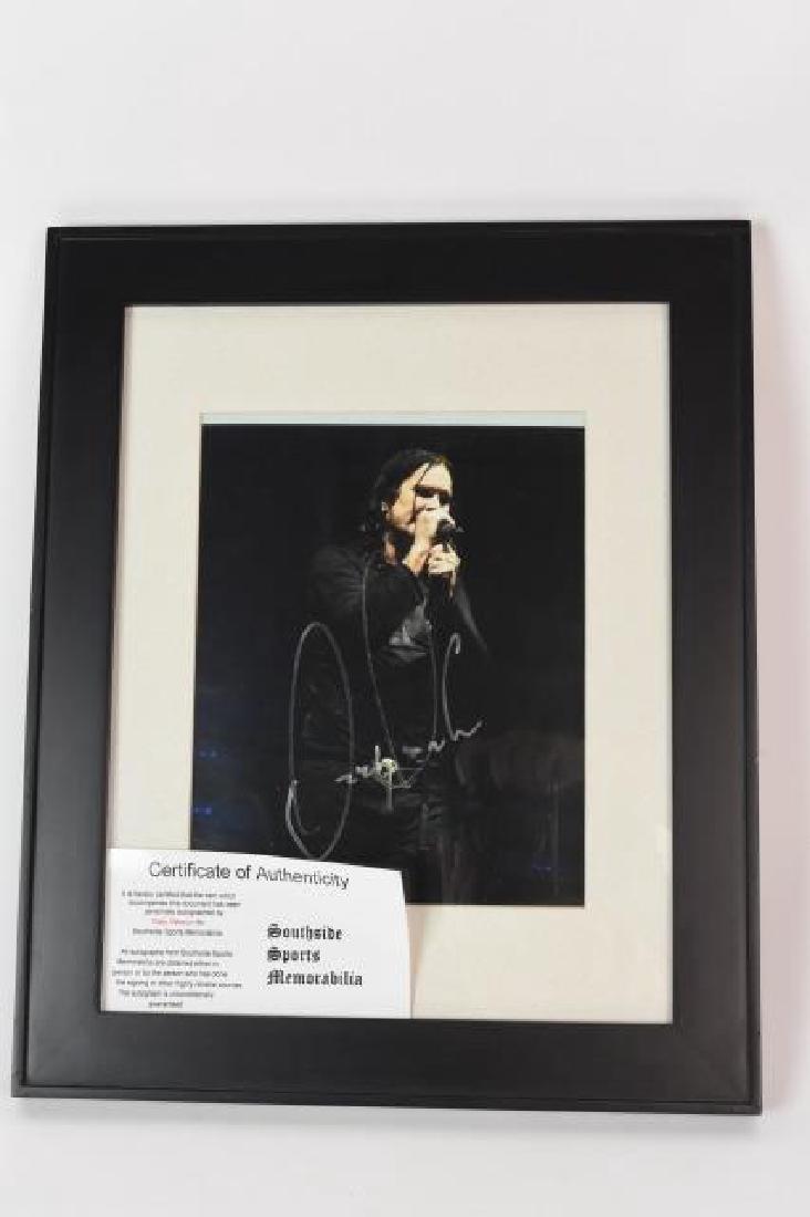 Autographed Picture of Ozzy Osbourn, COA (1 of 2)