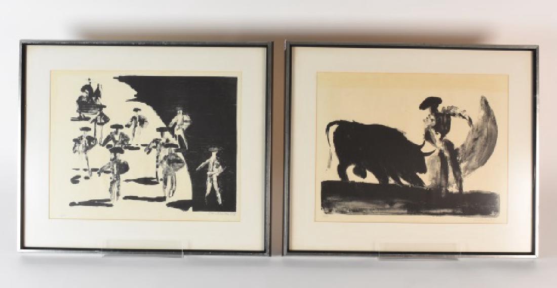 SLR 1964 Spanish Artwork, Bullfighters (1 of 10)