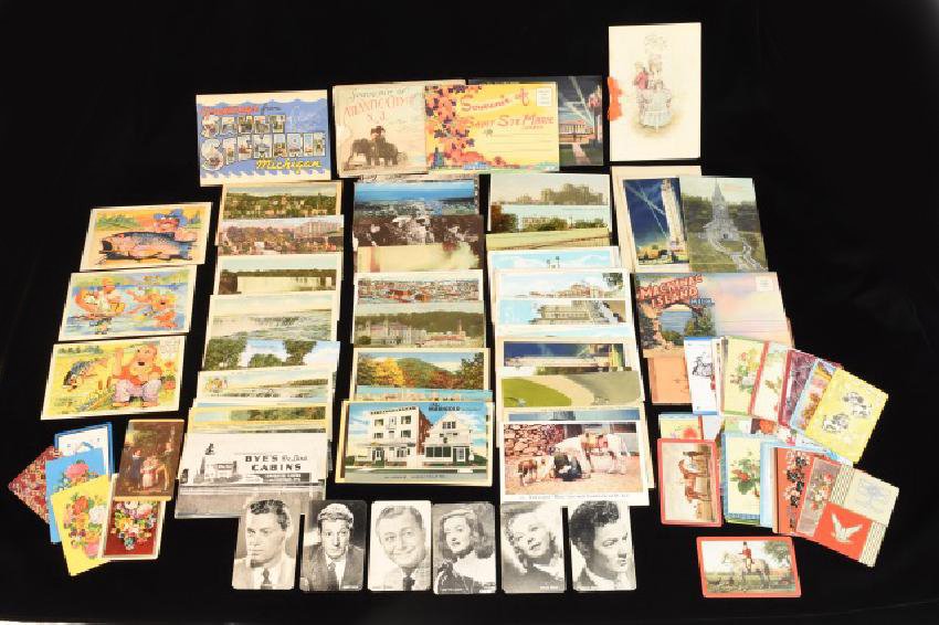 65+ Assorted Vintage Postcards & Swap Cards (1 of 10)