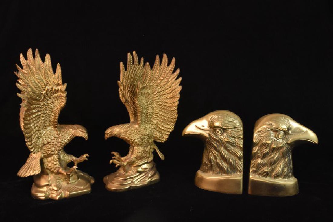 (2) Pair of Eagle Bookends (1 of 5)