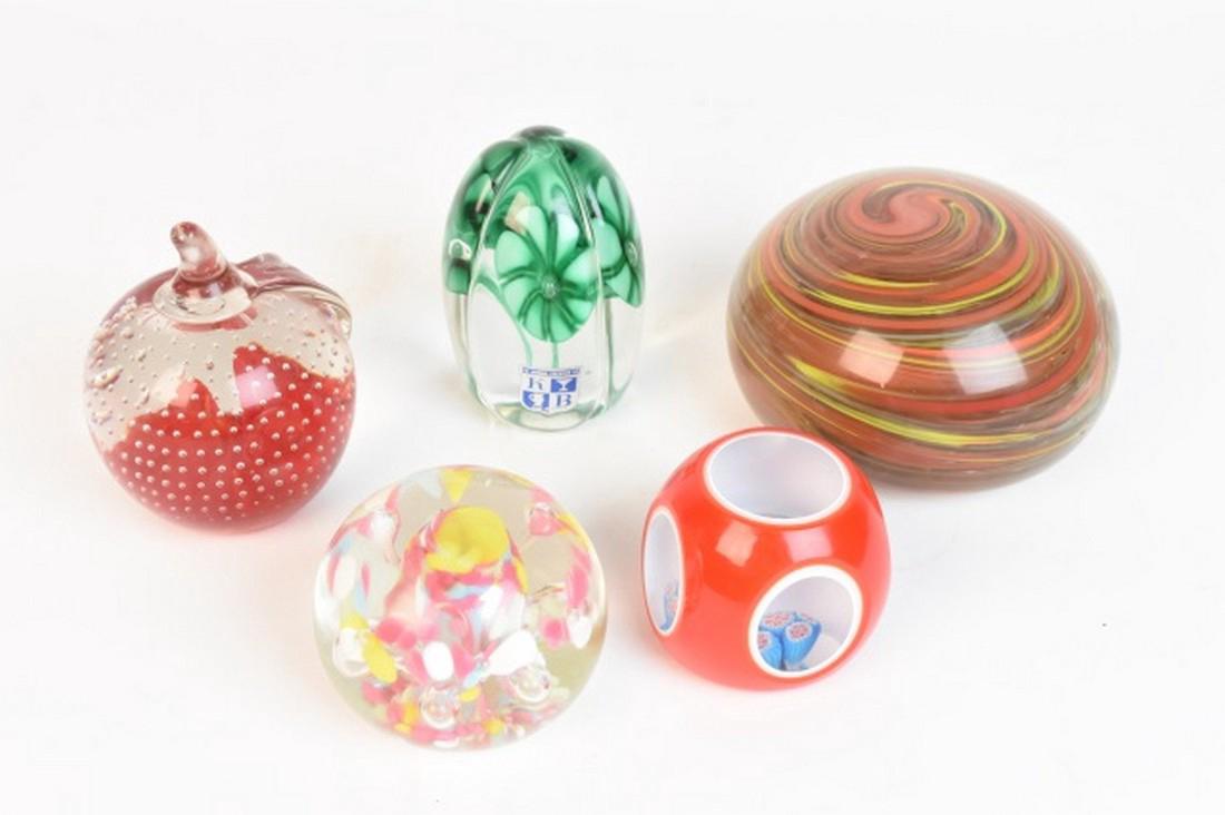Art Glass Paperweights: Murano, KB, Tiara (1 of 9)