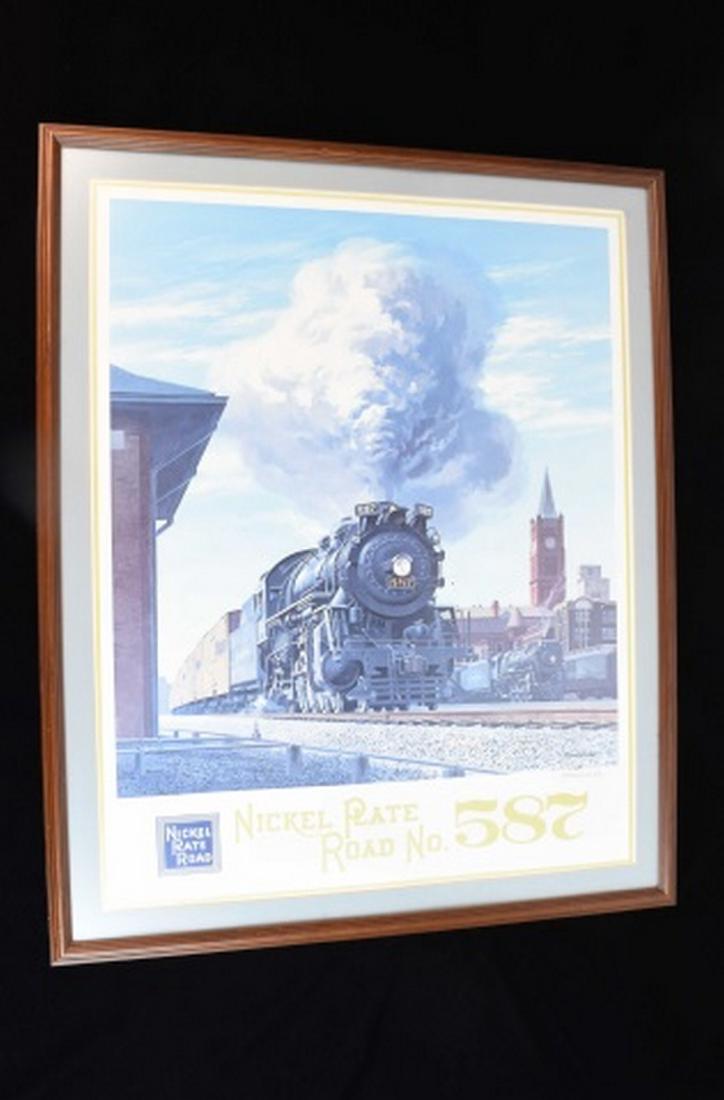 Nickel Plate RR No. 587 Print, Frank Vietor, SLR (1 of 8)