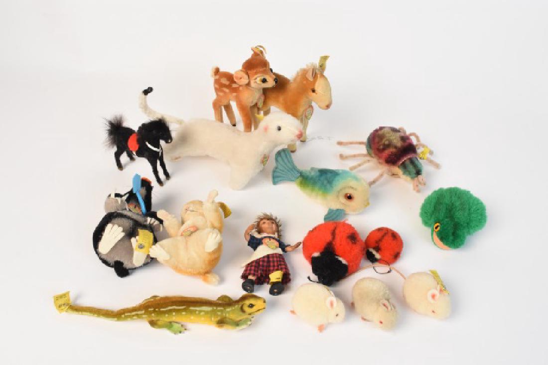 (16) Assorted Original Steiff Animals (1 of 5)