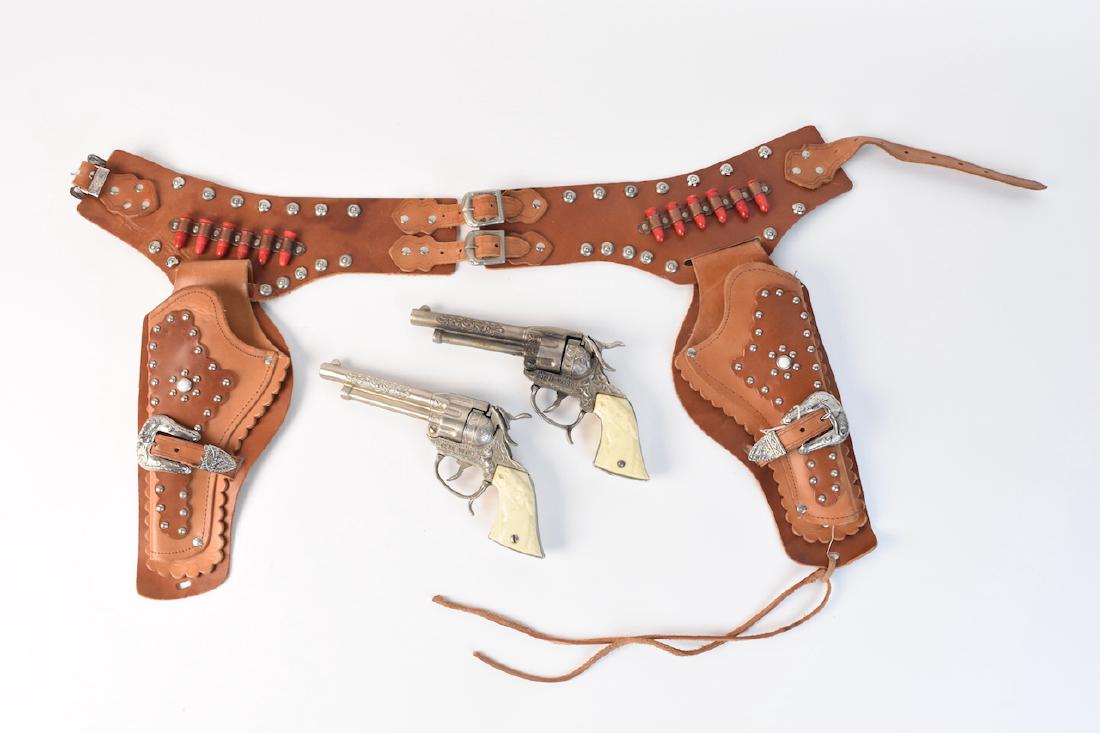 Vintage Gene Autry Toy Cap Gun & Holster