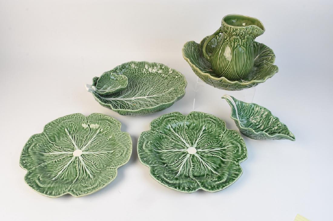 Bordallo Pinheiro Cabbage Leaf Pottery (1 of 6)
