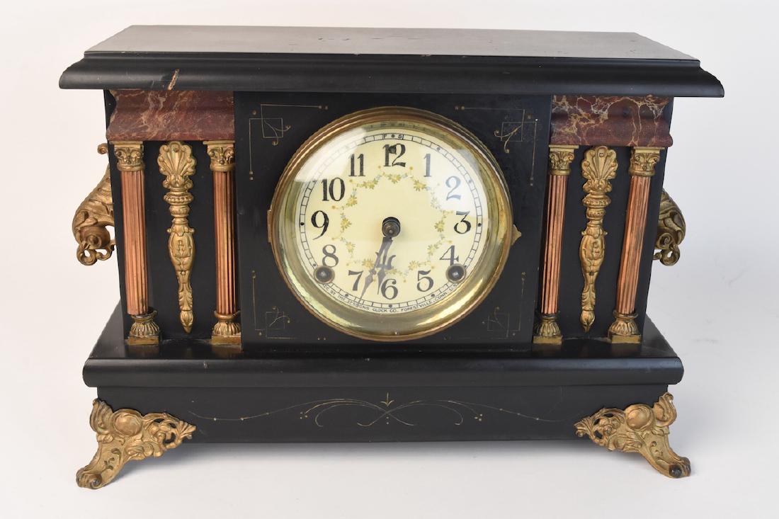 Sessions Clock Co. Cathedral Gong Mantle Clock