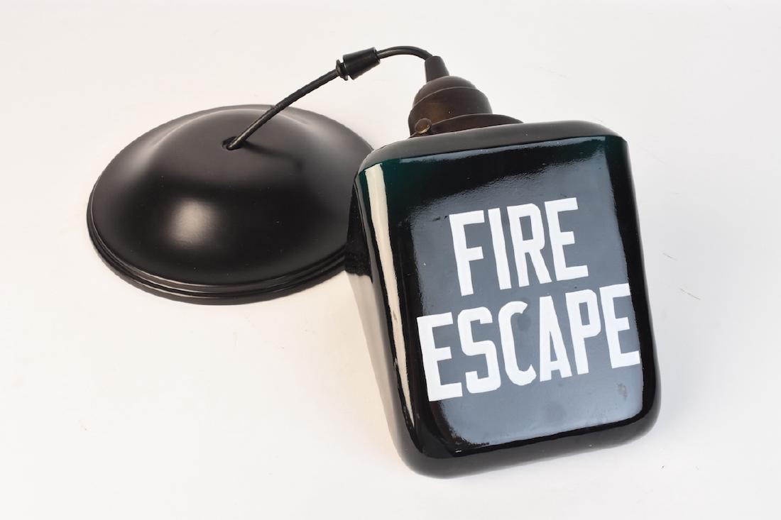 Intertek Fire Escape Hanging Light (1 of 4)