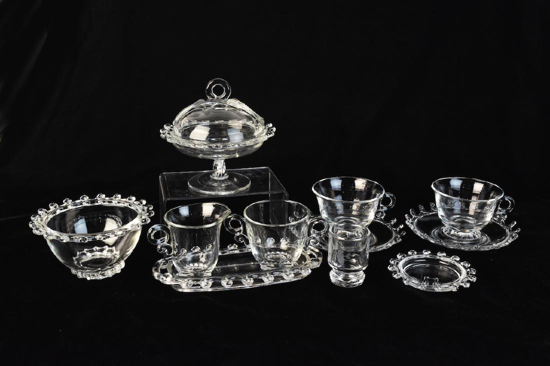 (10) Piece Assorted Heisey Lariat Glass (1 of 5)