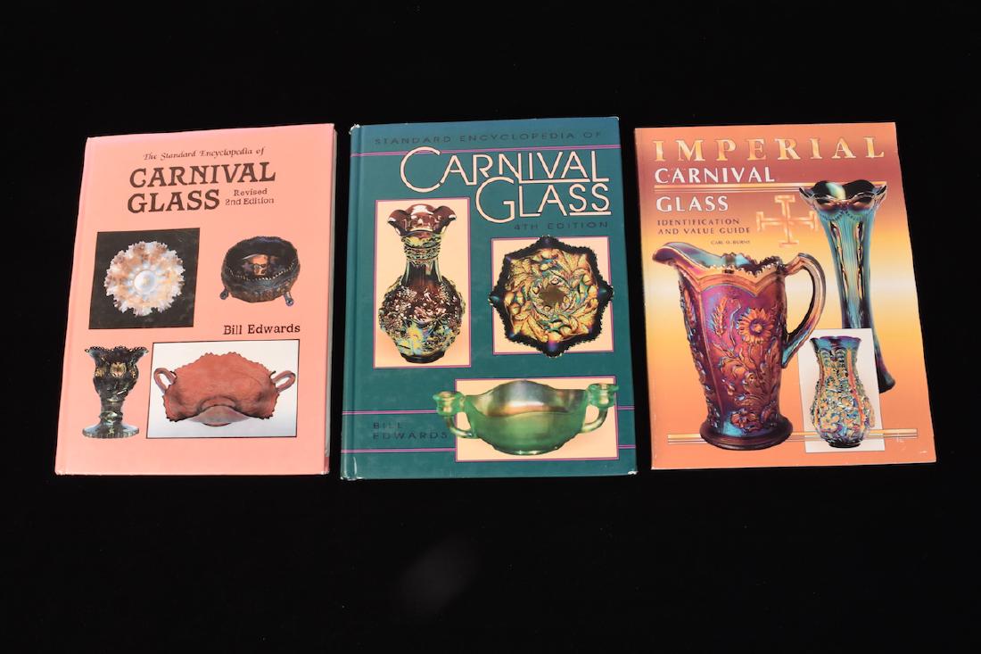 (3) Carnival Glass Reference Guide Books (1 of 6)