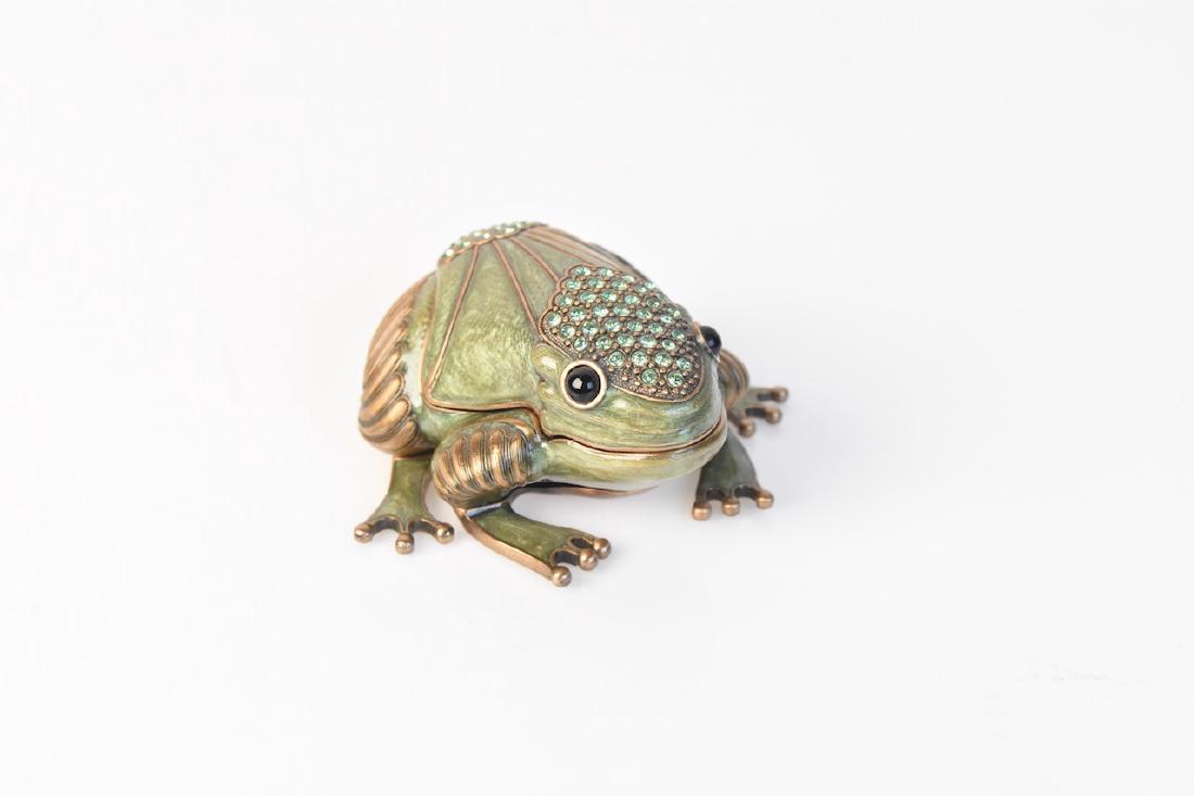 LE Edgar Berebi Crafted Frog Trinket Box (1 of 7)