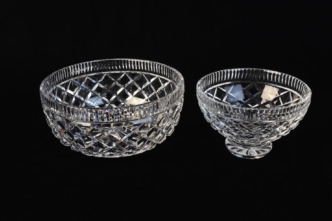 (2) Matching Waterford Cut Crystal Bowls (1 of 3)