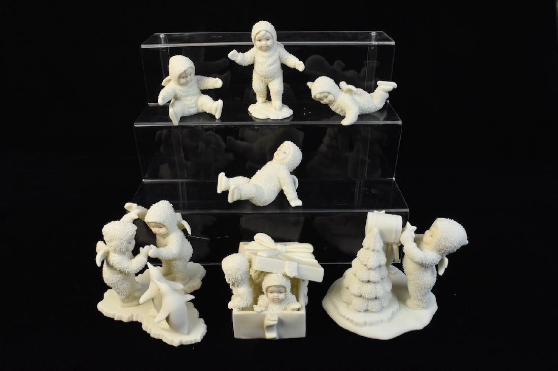 (4) Assorted Department 56 Snowbabies (1 of 6)