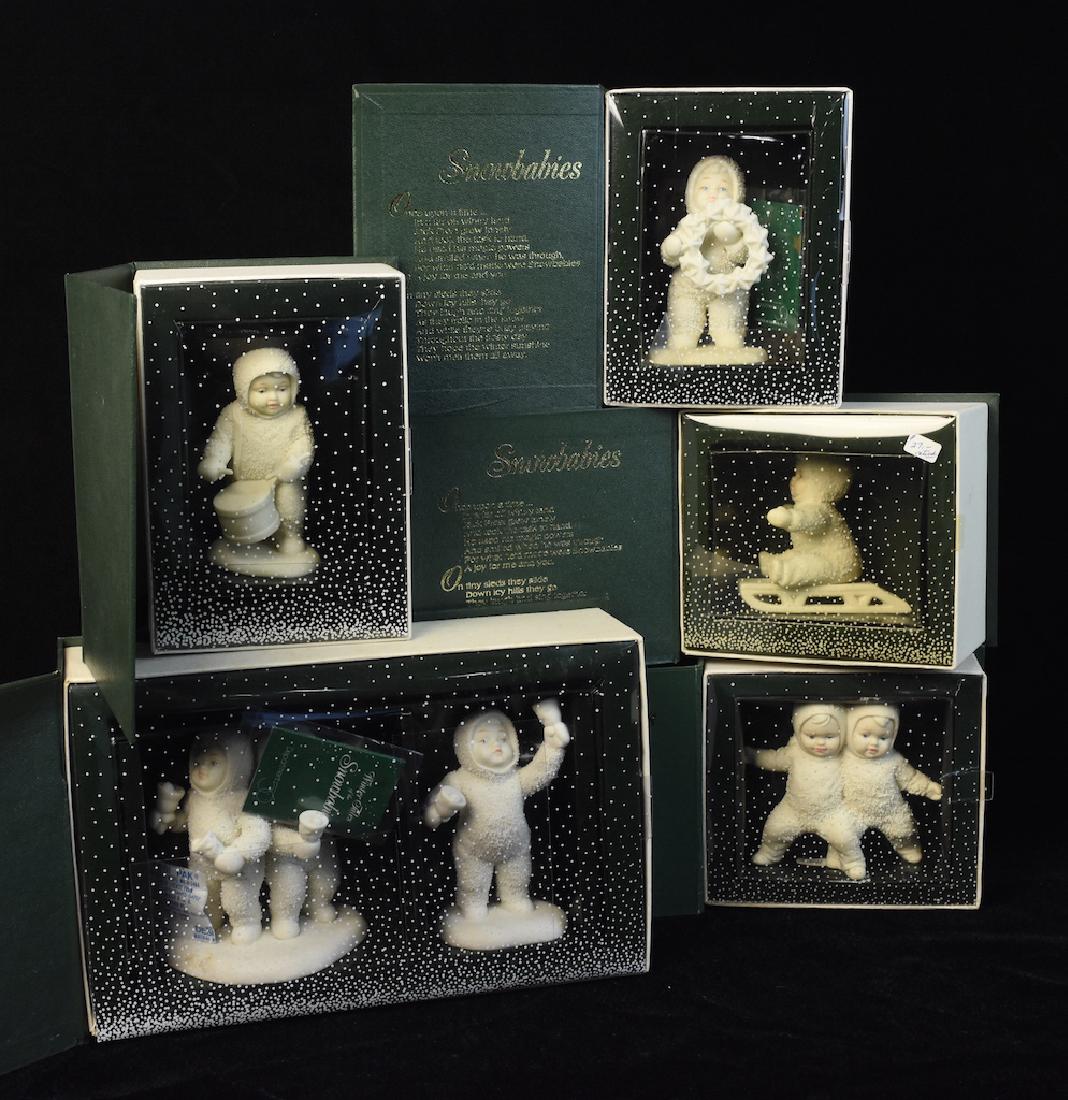(5) Department 56 Winter Snowbabies (1 of 4)