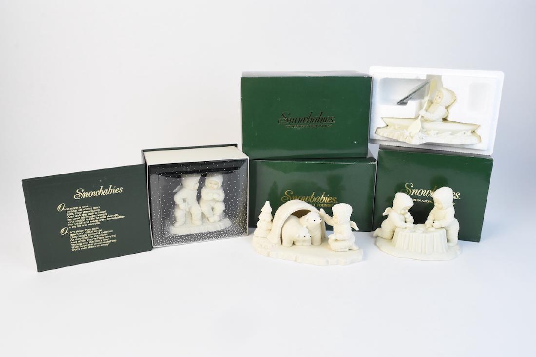 (4) Winter Snowbabies by Department 56 (1 of 4)