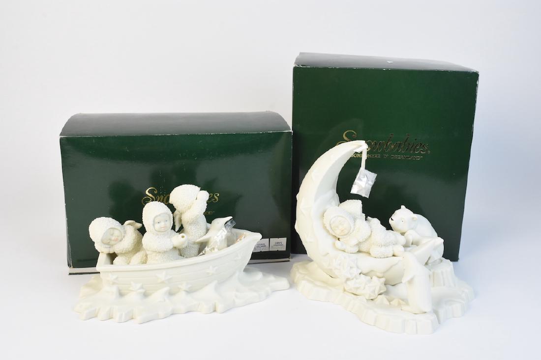 (2) Department 56 Winter Snowbabies Figurines (1 of 5)