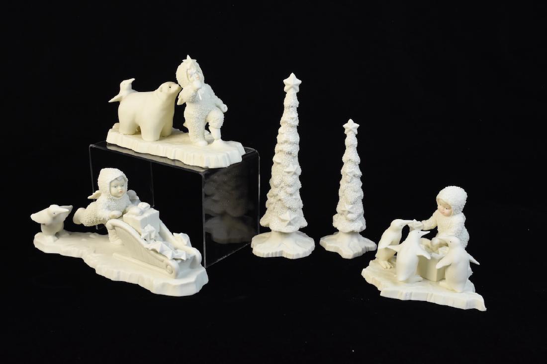 (4) Winter Snowbabies by Department 56 (1 of 8)