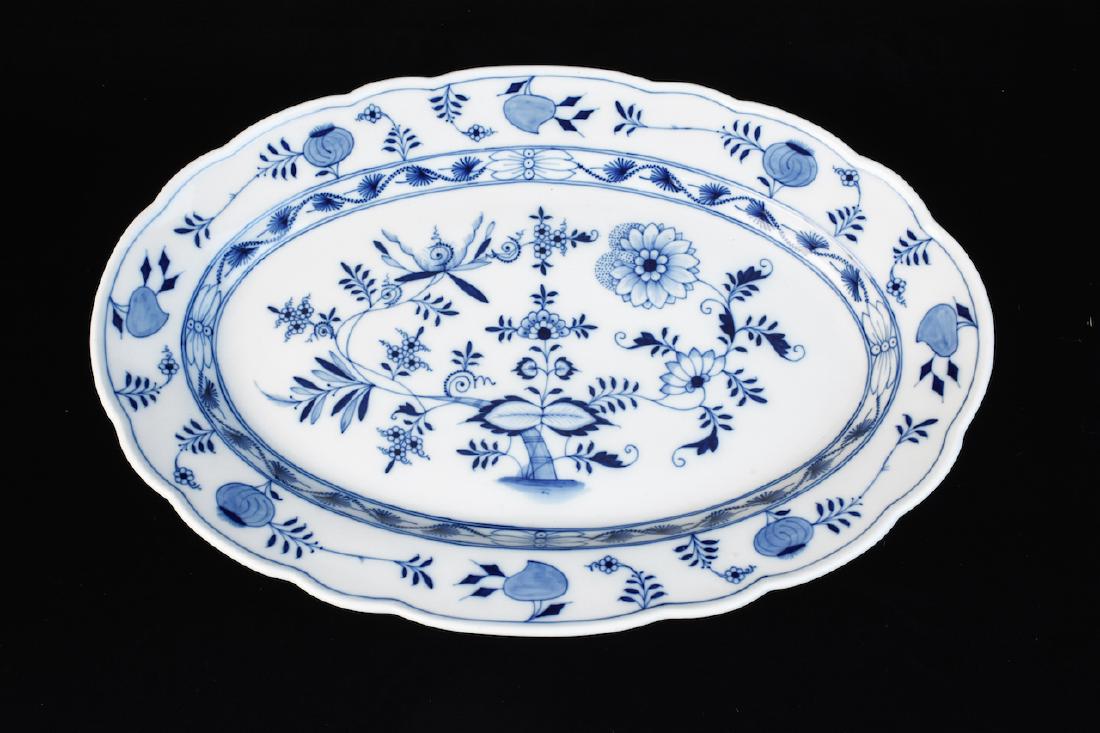 Meissen Blue Onion Serving Platter (1 of 3)