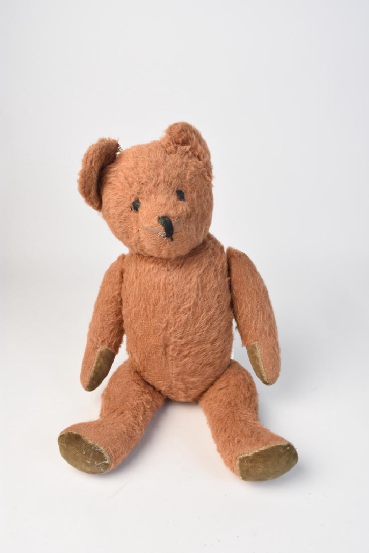 1900's Antique Fully Jointed Teddy Bear (1 of 5)