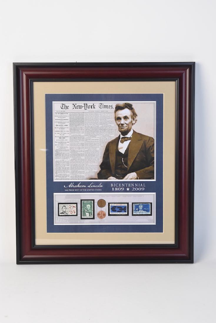LE Lincoln Bicentennial Stamp & Penny Tribute (1 of 8)