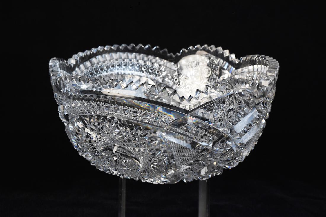 Brilliant Cut Round Crystal Bowl (1 of 3)