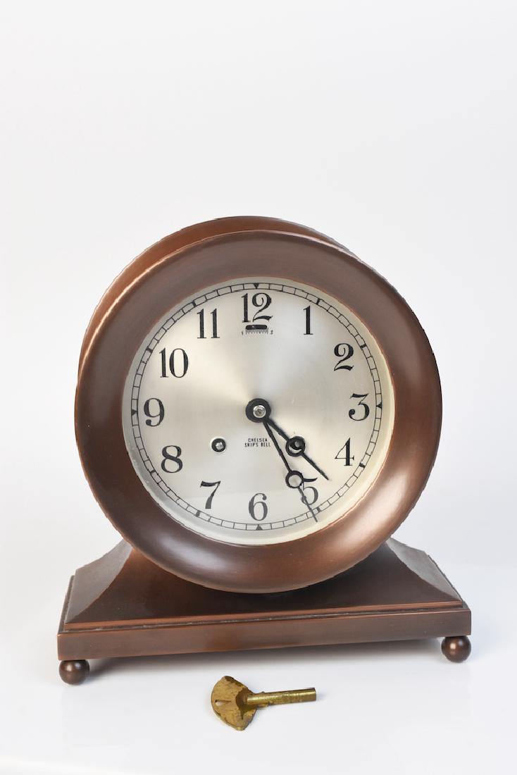 Chelsea Ship's Bell Chiming Mantle Clock