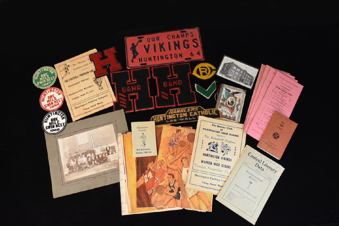 Assortment of Vint. Huntington Related Sports Item (1 of 5)