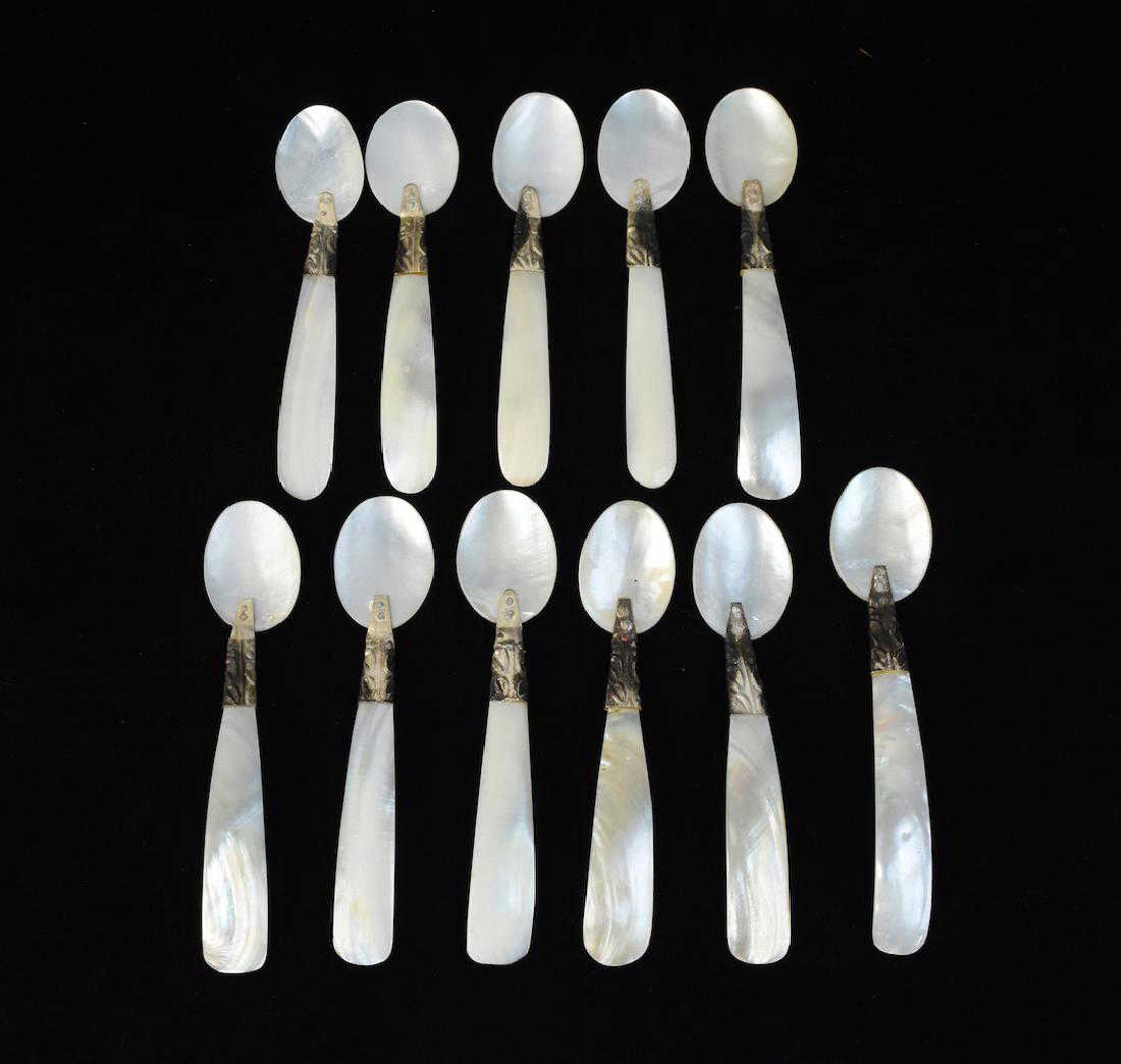mother of pearl spoon