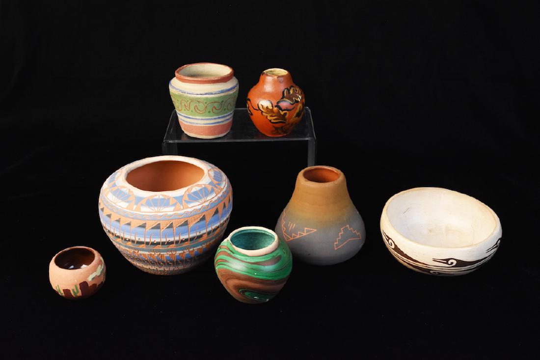 (7) Unique Native American and Mexican Pottery (1 of 5)