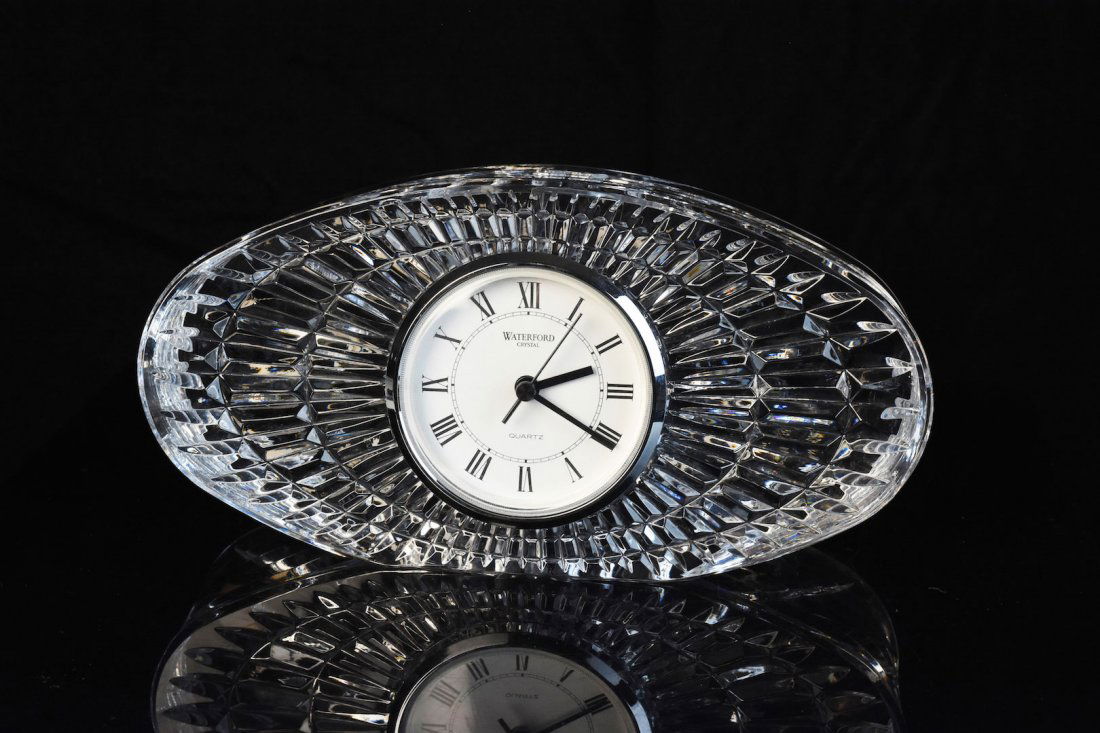 Waterford Crystal Quartz Desk Clock