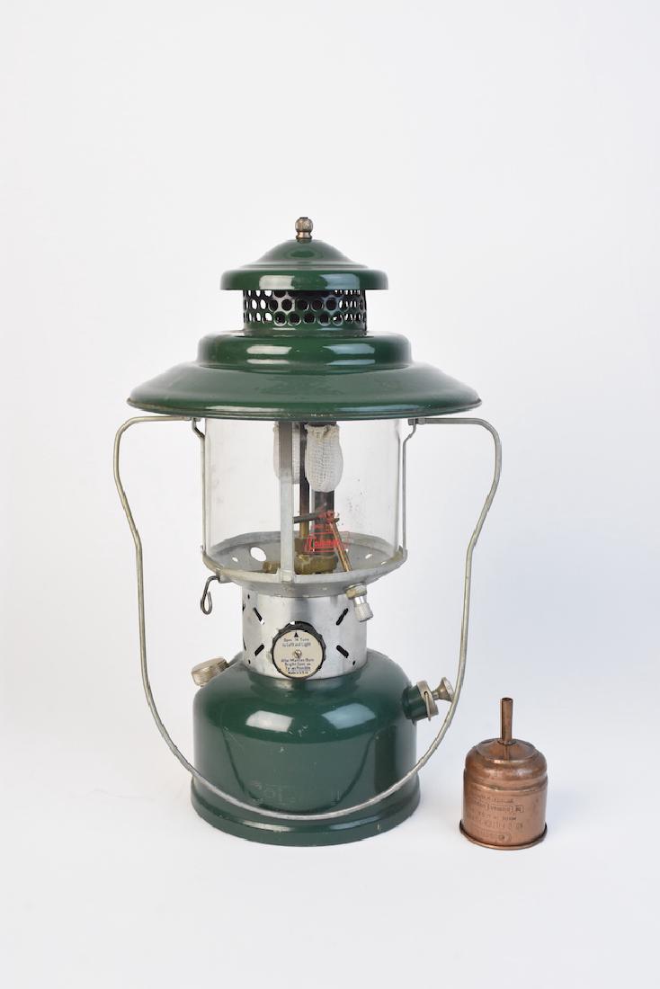 1950's Coleman 228E Lantern & No. 0 Filter Funnel (1 of 10)
