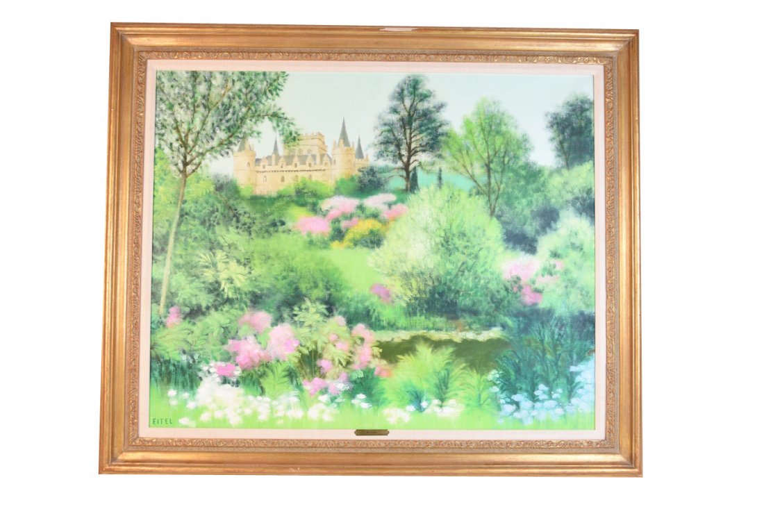 Jacques Eitel Oil On Canvas; Inveraray (1 of 4)