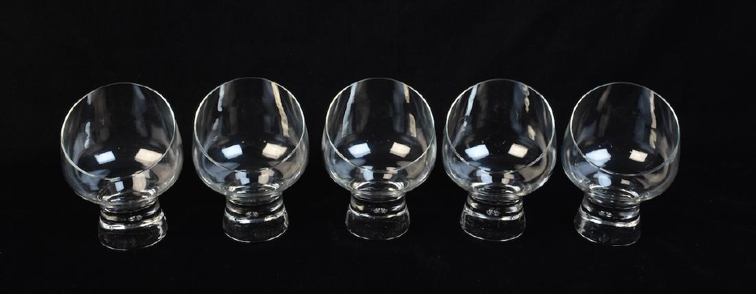 (5) Oddly Shaped Barware Glasses: These Oddly Shaped But Cool Barware Glasses are in very good condition and stand 5 1/2" at the tallest point. Contact our recommended 3rd party "for profit" shipper Pak Mail at (260) 637-4809 or conta